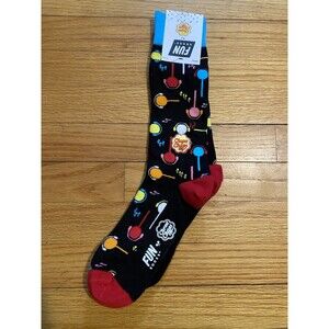 Chupa Chups Fun Socks New Size 10-13 Crew Lollipop
